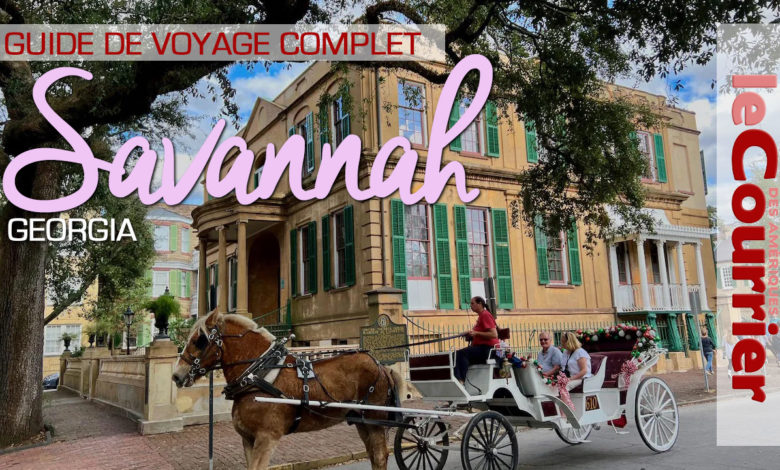 Visiter Savannah en Géorgie : notre Guide de Voyage Complet en vidéo