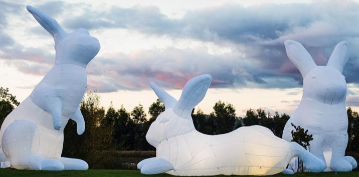 Big Bunnies and Blooms Pinecrest Gardens