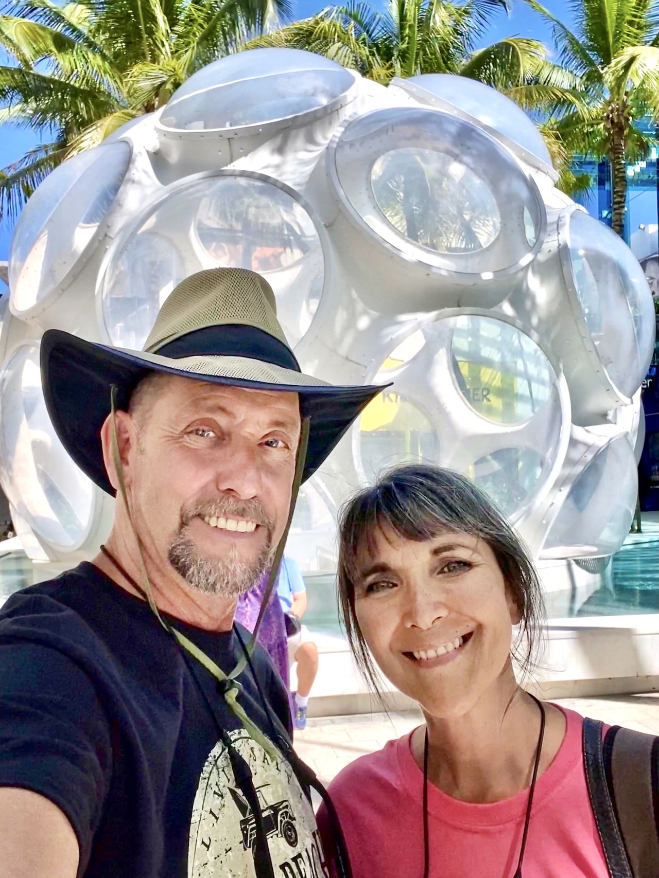 Eric et Anne au Design Distict de Miami