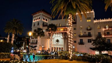 Les Nights of Lights de St Augustine en Floride