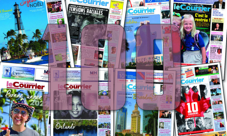 Centième numéro du Courrier des Amériques : interview de son fondateur