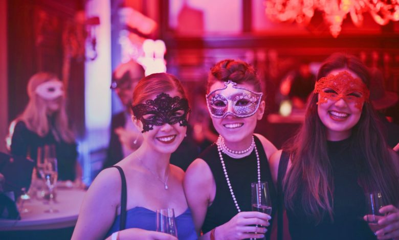 photo of women wearing masks