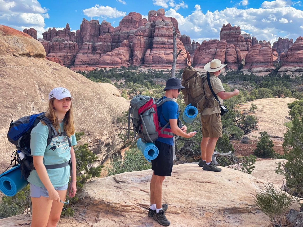 The Needles / Chelser Park, dans le parc national de Canyonlands, en Utah