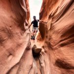 Photo du slot canyon de Dry Fork Narrows, à Grand Staircase Escalante National Monument.