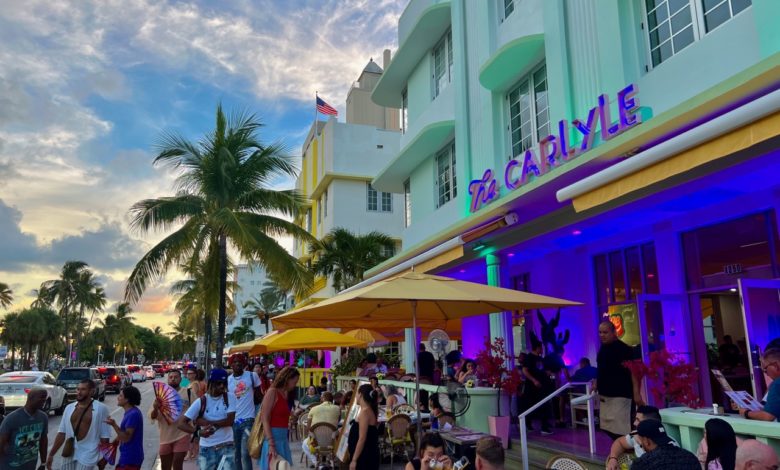 Ocean Drive à Miami Beach