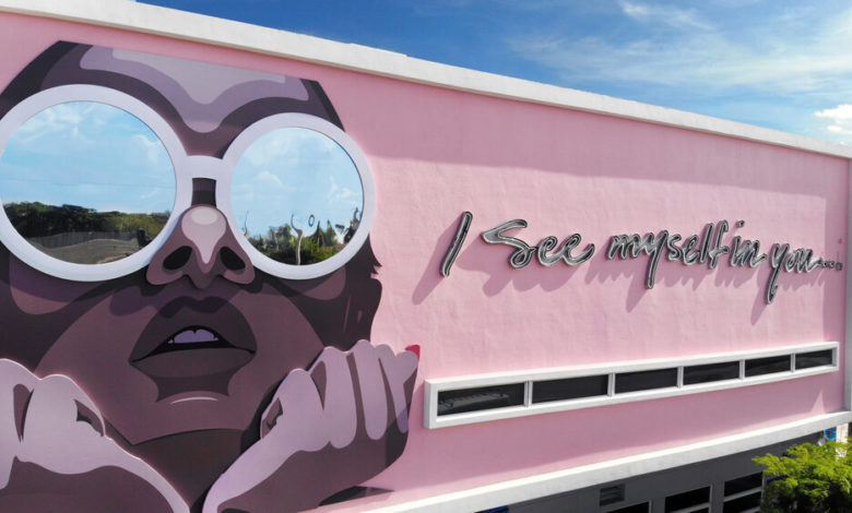 Nekisha Durett “I See Myself in You “ Photo courtesy of Miami-Dade Public Art Collection