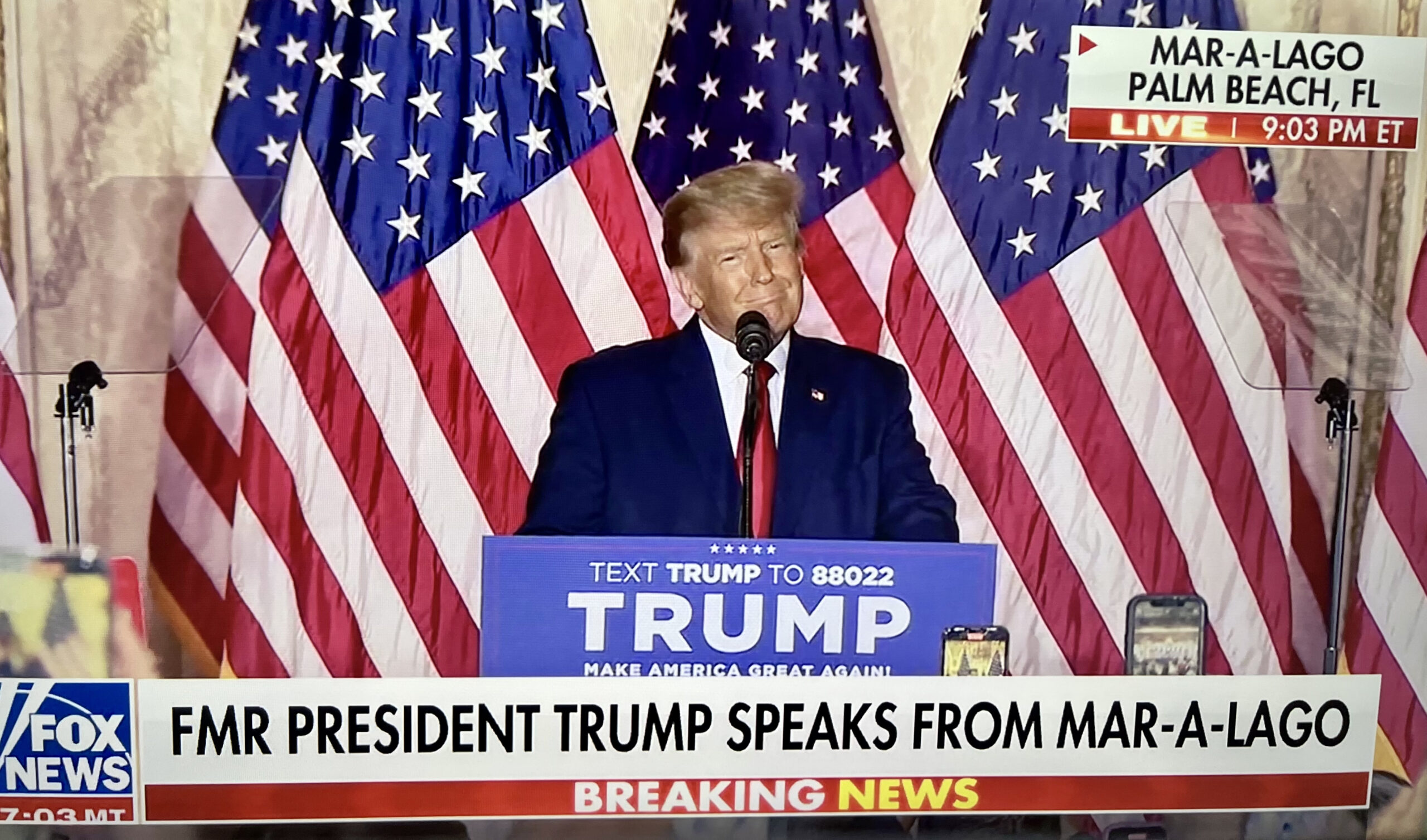 Donald Trump est candidat à la Présidentielle de 2024 (et en tout cas à la primaire républicaine)