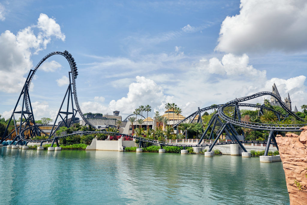 Universal Jurassic World Velocicoaster