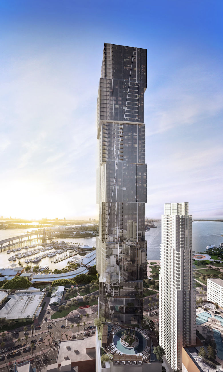 La futur Waldorf Astoria Tower de Miami