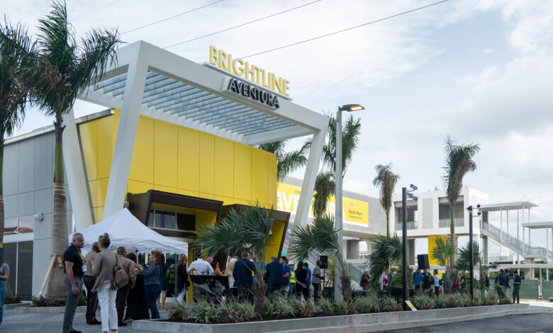 gare Brightline d'Aventura