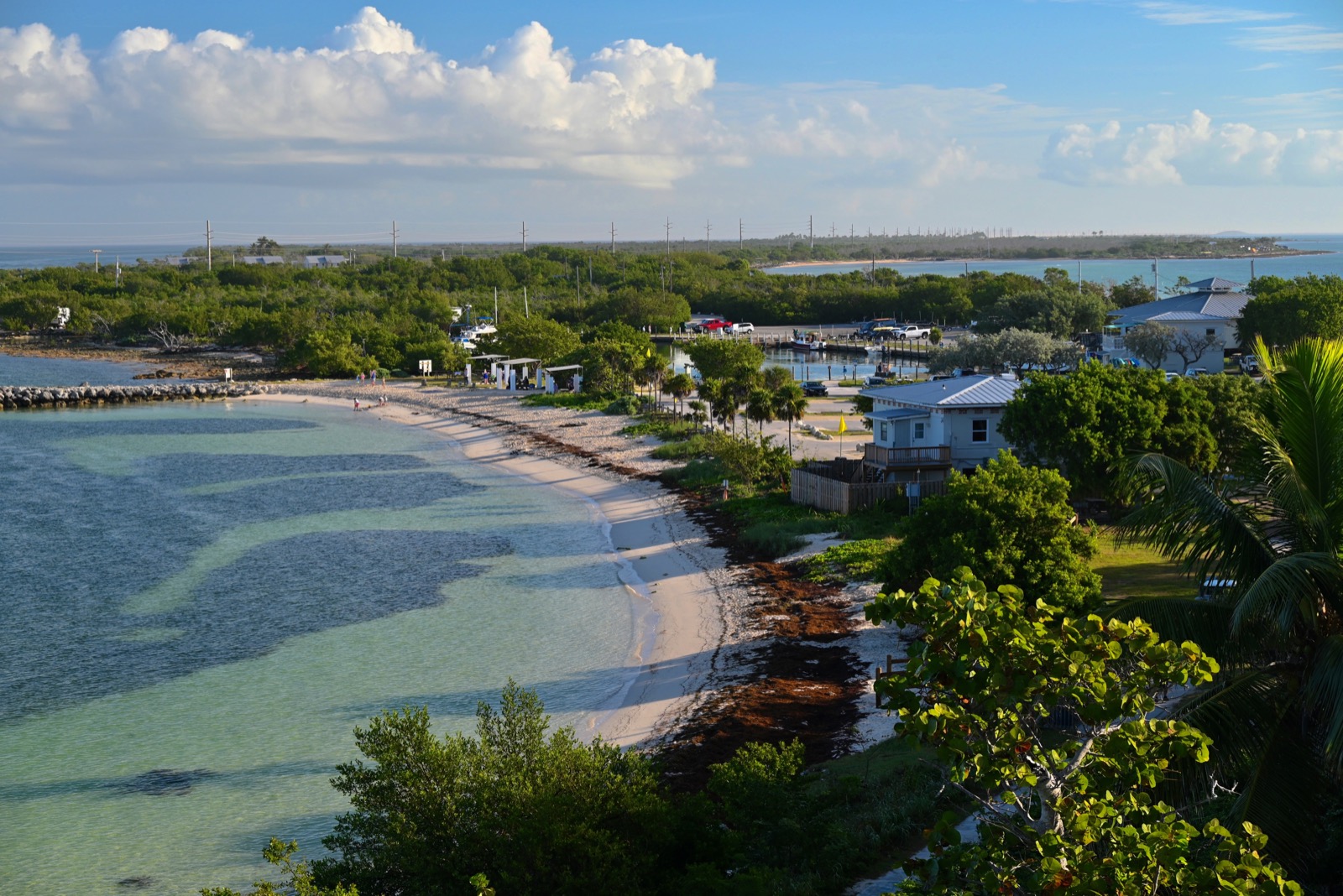 Plage de Bahia Honda dans les îles Keys de Floride