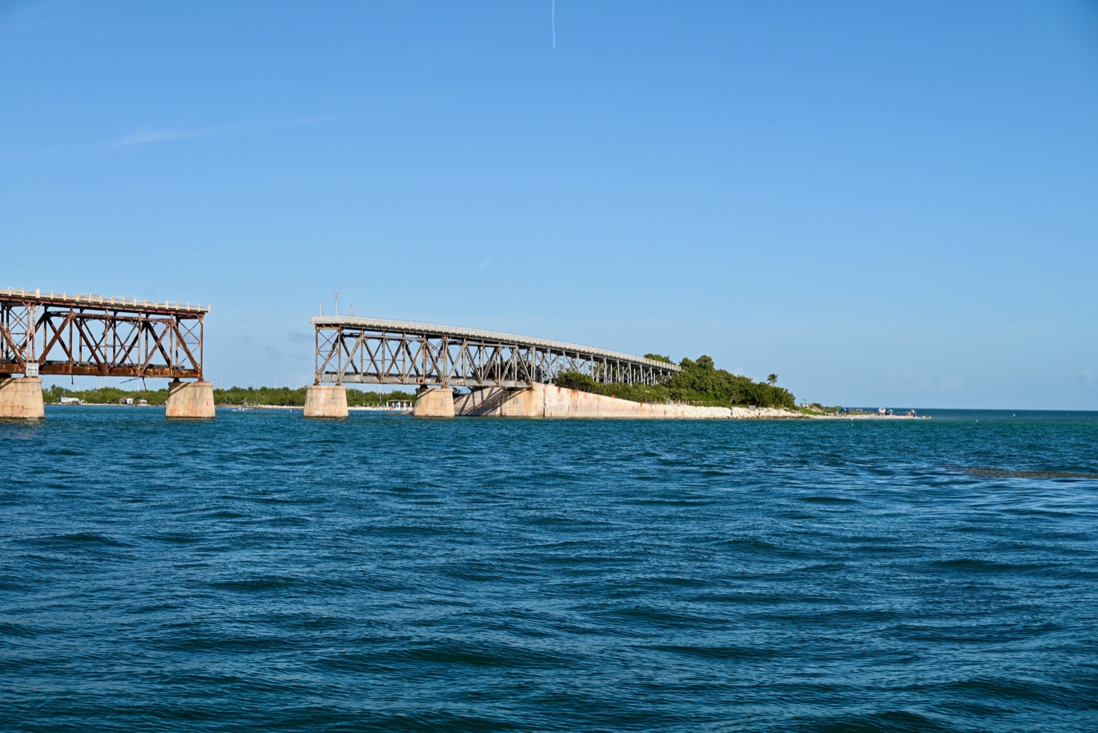 Plage de Bahia Honda dans les îles Keys de Floride