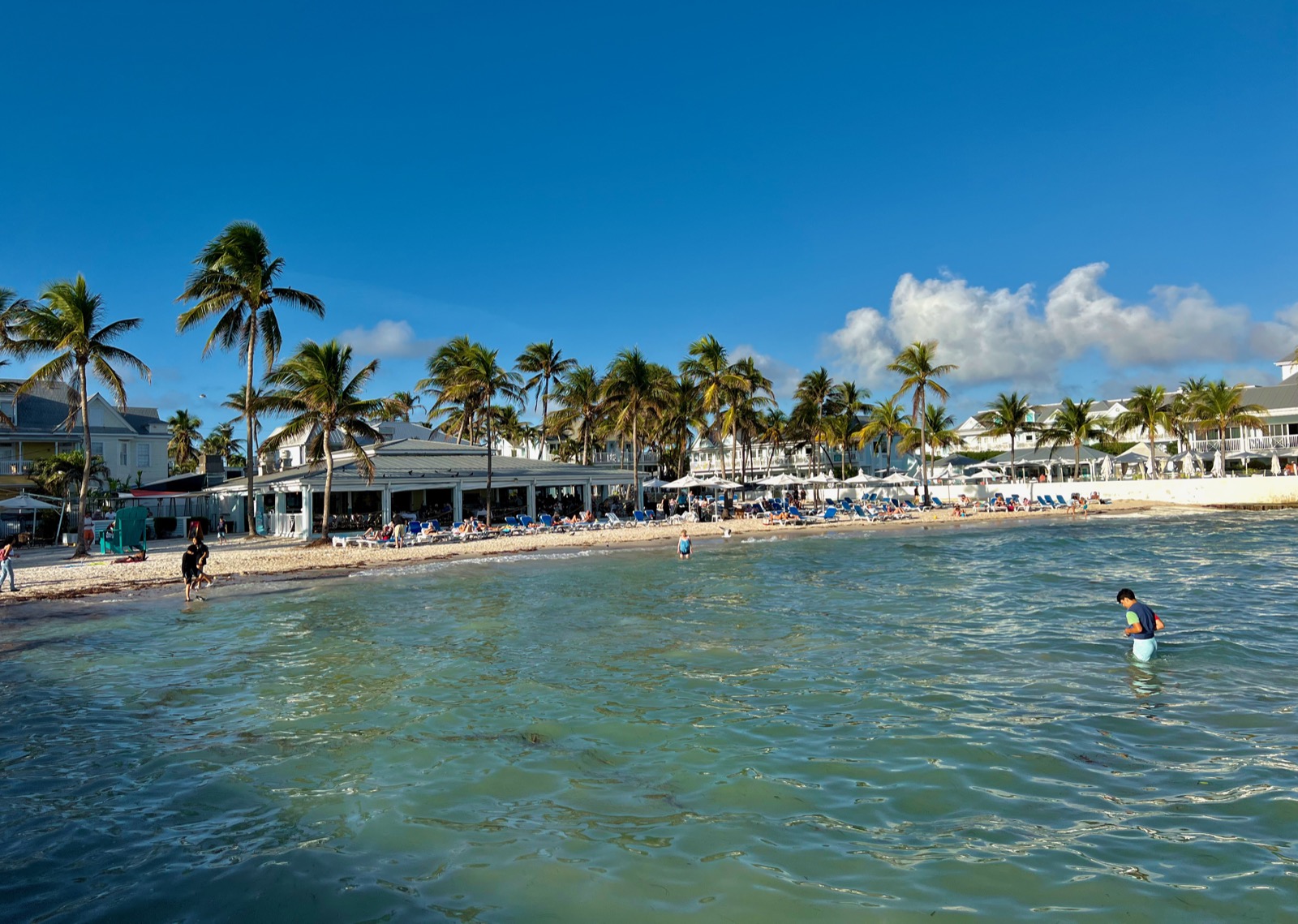 Plage de South Beach à Key West.
