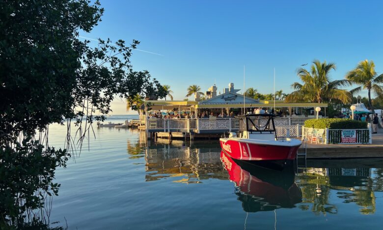 Loreleil : le fameux restaurant du coucher de soleil sur Islamorada (Keys de Floride)