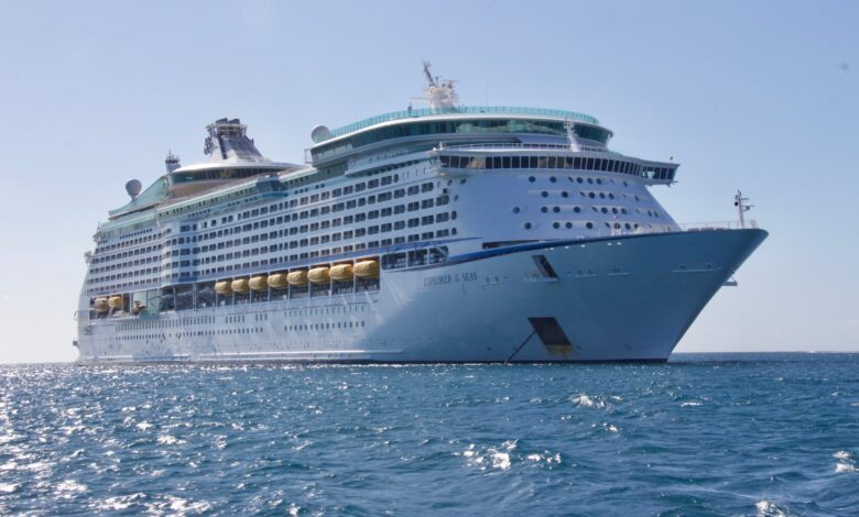 white cruise ship