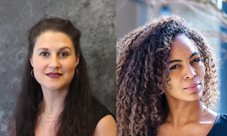 Chiara Péré (présidente) et Maité Baptistes (directrice) des "Samedis Français" d'Orlando, qui vont donner des cours de Français aux enfants de Melbourne (Floride) !