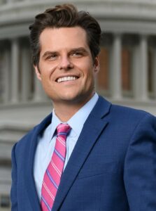 Le représentant républicain et Trumpiste de Floride Matt Gaetz est le tombeur du speaker républicain.