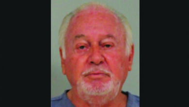 Mugshot de Gilbert Greaux par le shérif du comté de St Lucie, en Floride