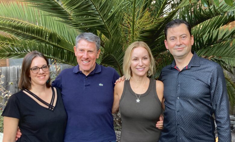 Amélie, Alain, Claire et Fabrice