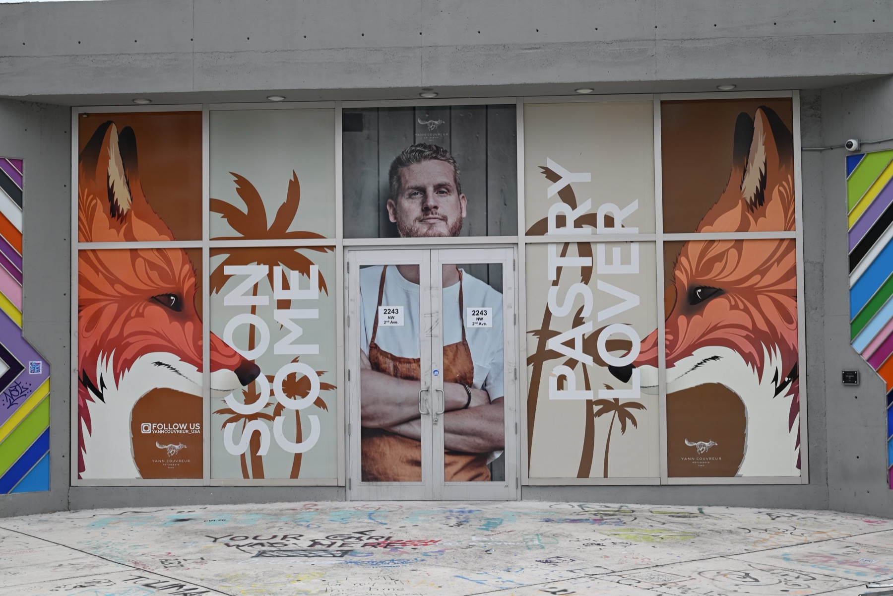 Le futur atelier de Yann Couvreur à Miami