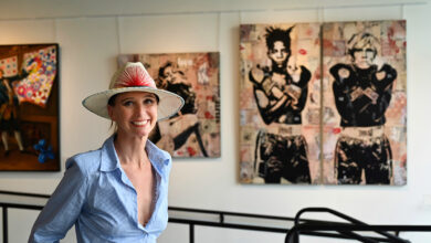 Nathalie Moulinet, artiste pop-art française à Miami