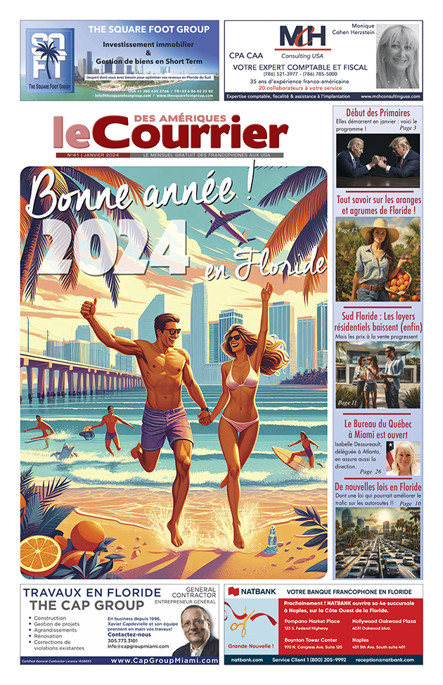 Le Courrier des Amériques de Janvier 2024
