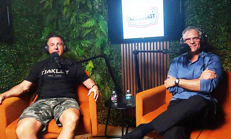 Carl Samson et Martin Clavet-Bédard, les auteurs du podcast La Florida, Le Snowbirds 2.0