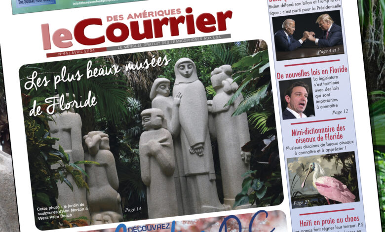Le Courrier des Amériques d'Avril 2024 est sorti !