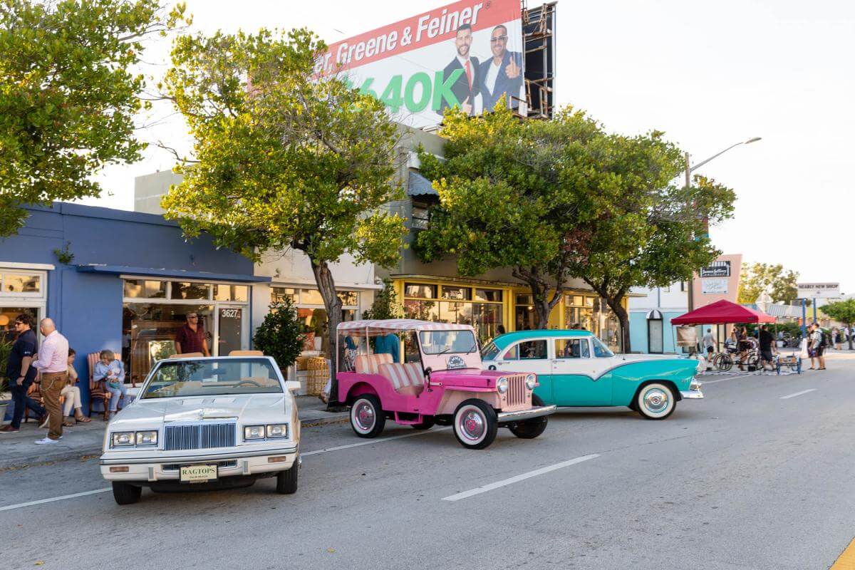 Evening on Antique Row