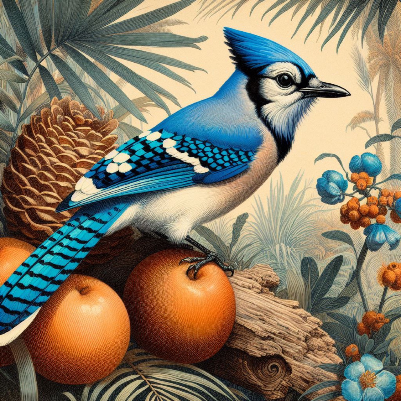 Geai Bleu (Blue Jay)