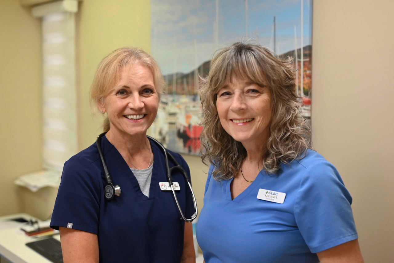 Par exemple au CLSC de Boca Raton, Dr Martha Khris et Hélène Guilbault sont francophones.