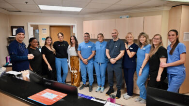 Cette photo : une partie de l'équipe de CLSC Boca Raton