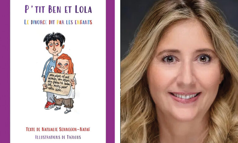 « P’tit Ben et Lola: Le divorce dit par les enfants », un livre de Nathalie Sennegon-Nataf