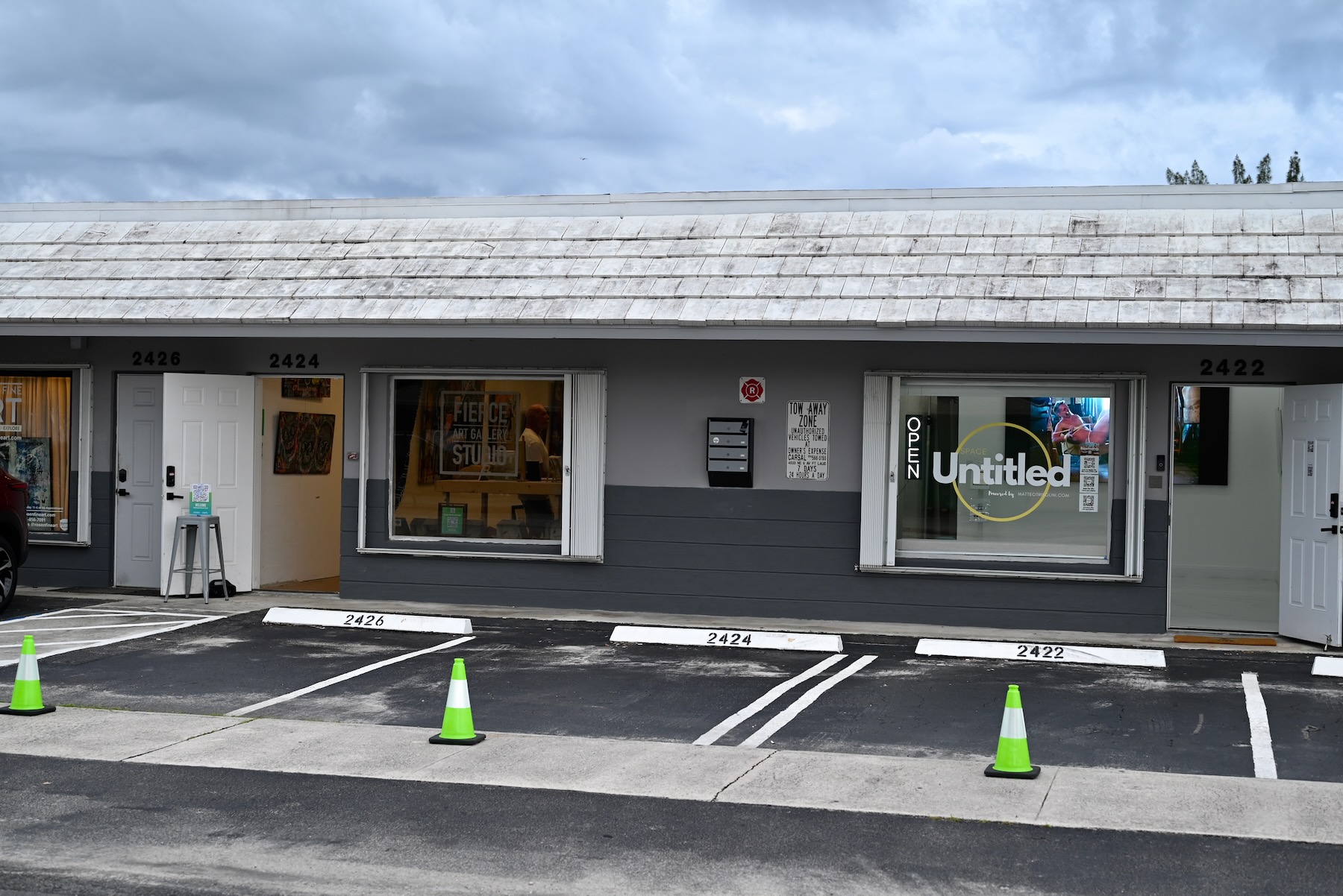 Les galeries sur Dixie Highway à Wilton Manors
