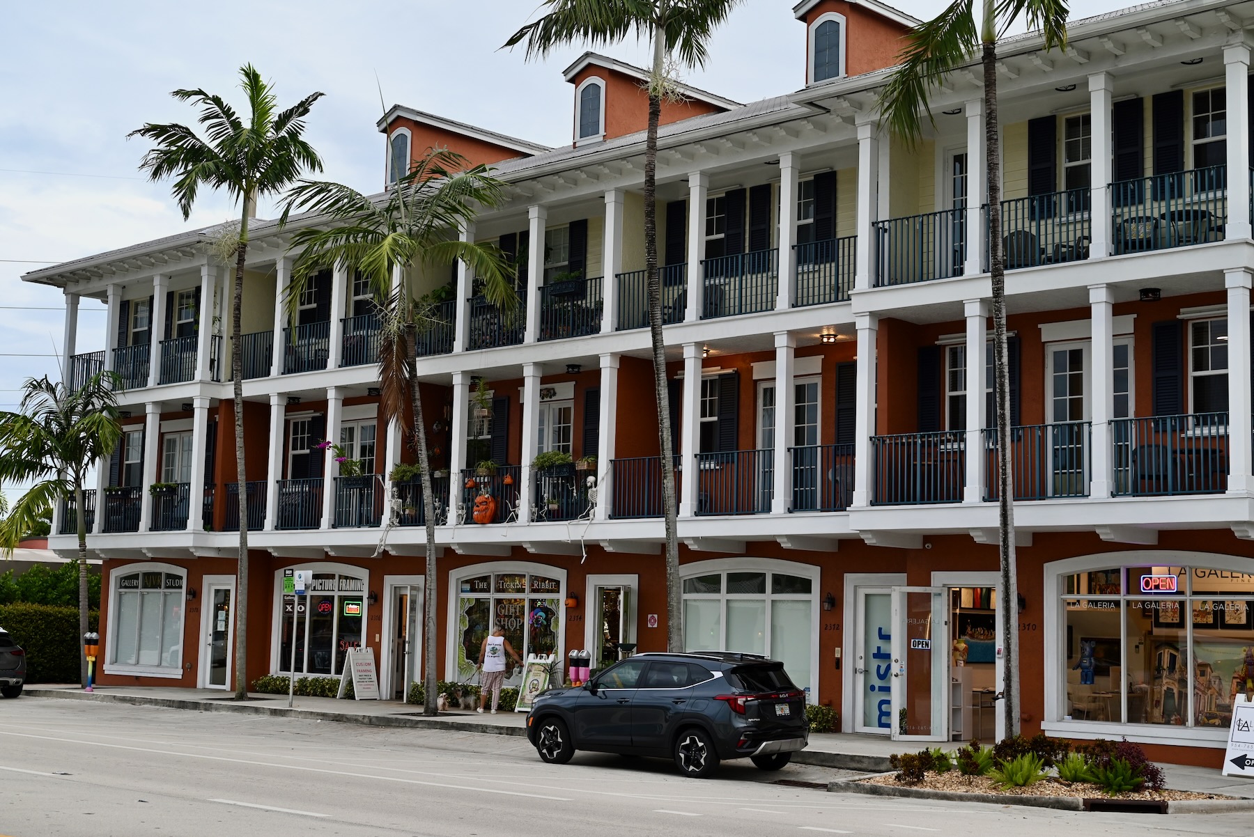 Les galeries d'art sur Wilton Drive à Wilton Manors