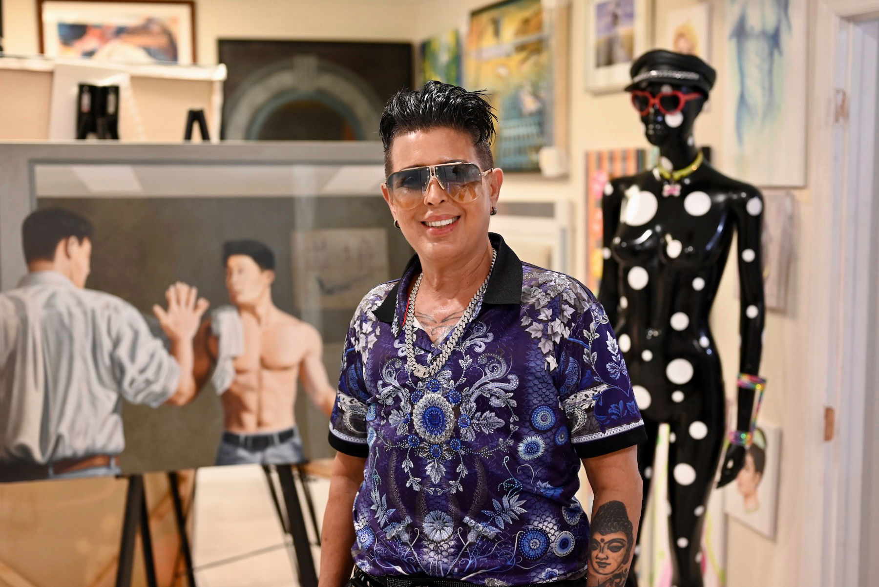 Bernadette Zizzo de la galerie Art Frenzi