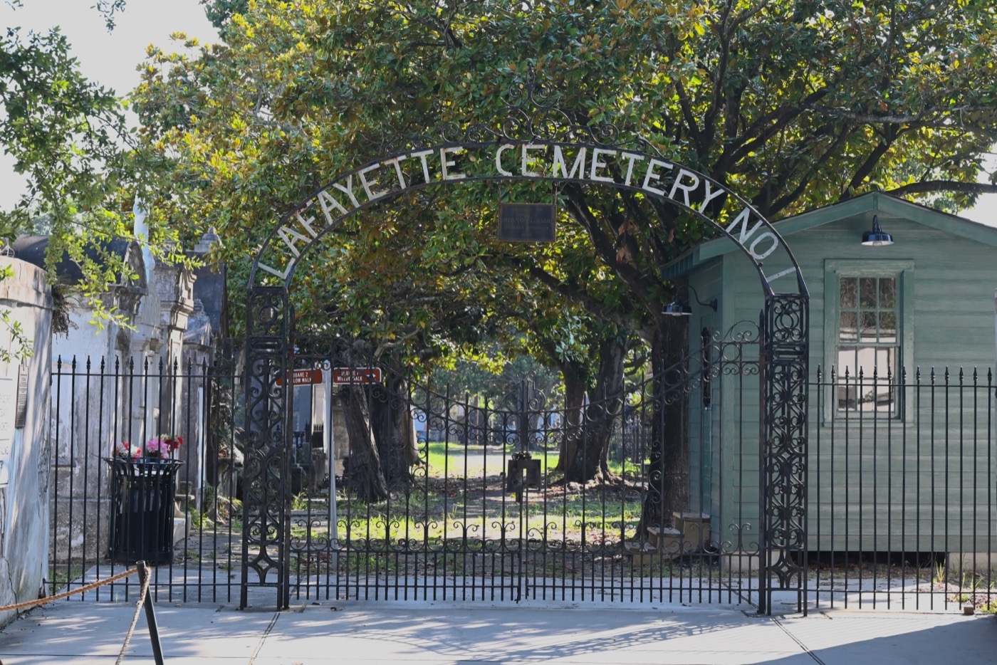 Lafayette Cemetery N°1, dans le Garden District de La Nouvelle-Orléans