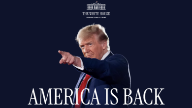 « America is Back » proclame le site de la Maison-Blanche !