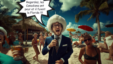 Augmentation importante du tourisme canadien en Floride