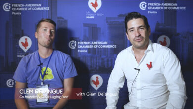 David Azar, à droite, lors des Capital Days l'an passé.