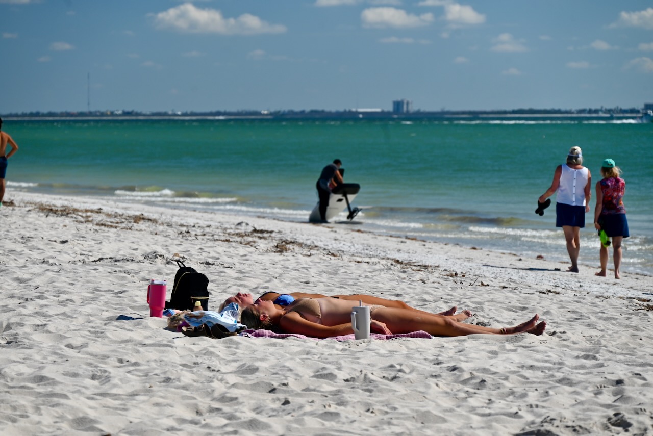 Plage du phare sur Sanibel Island (Floride) en 2025
