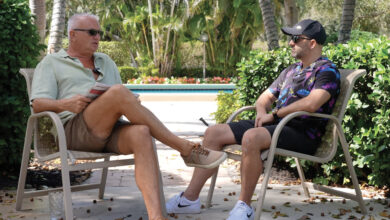 Gwendal Gauthier (Le Courrier des Amériques) et Alex Wildfree (Florida in Business)