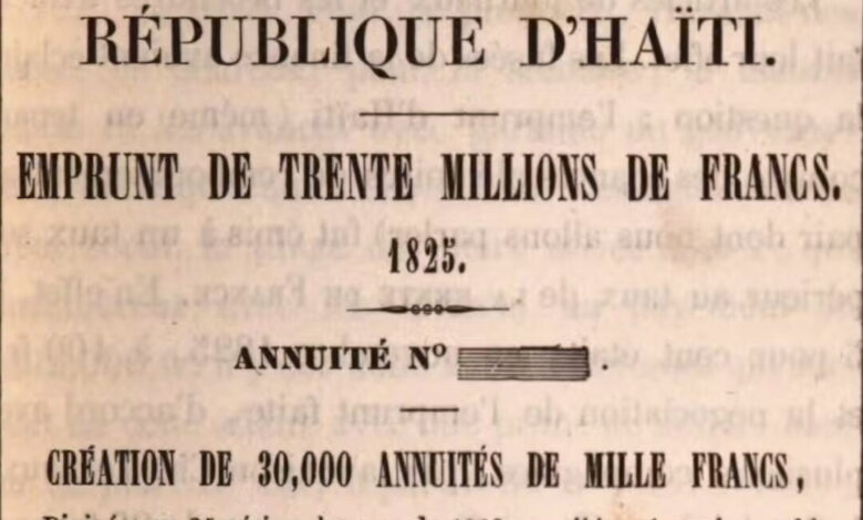 Emmanuel Macron annonce une commission sur la dette haïtienne