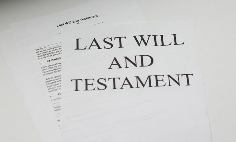 Que Se Passe-t-il si on n’a pas de Testament ?