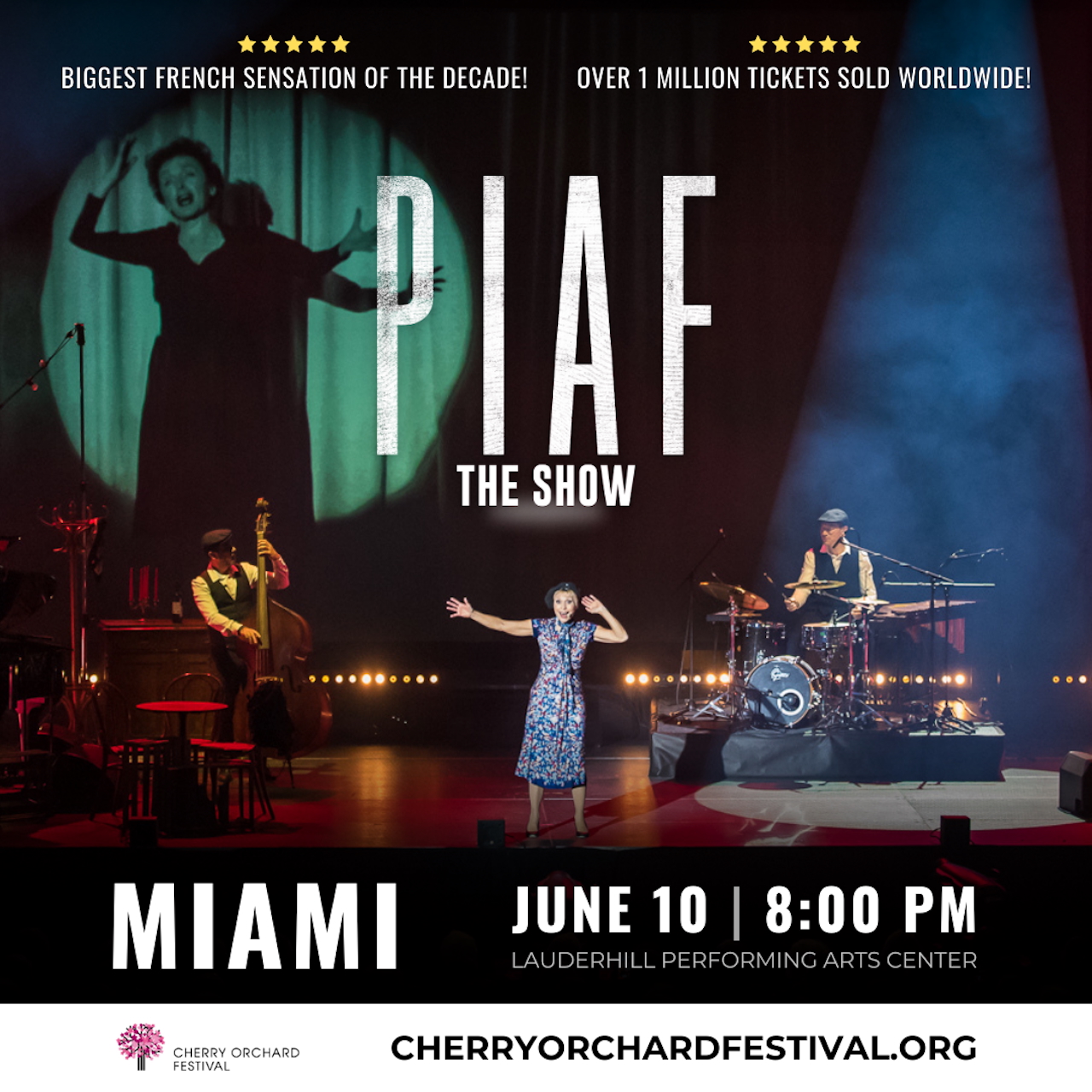 "Piaf! The Show" : La légende d’Édith Piaf ressuscitée sur scène à Lauderhill