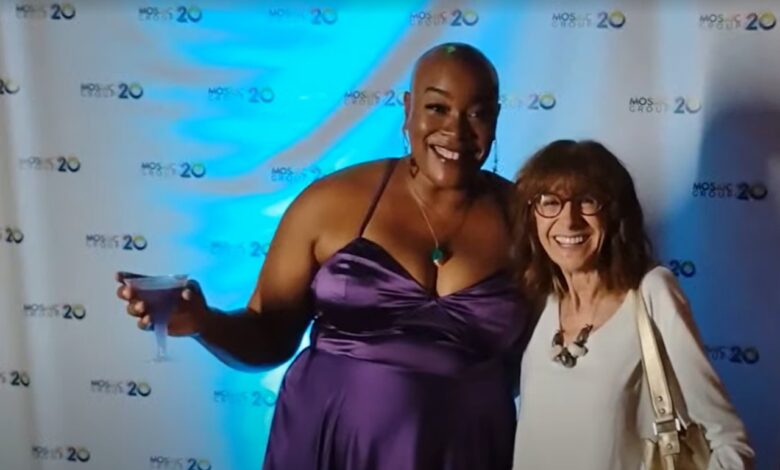 Ann Marie Sorrell (fondatrice de Mosaic Group) avec Diane Ledoux (Le Courrier des Amériques)