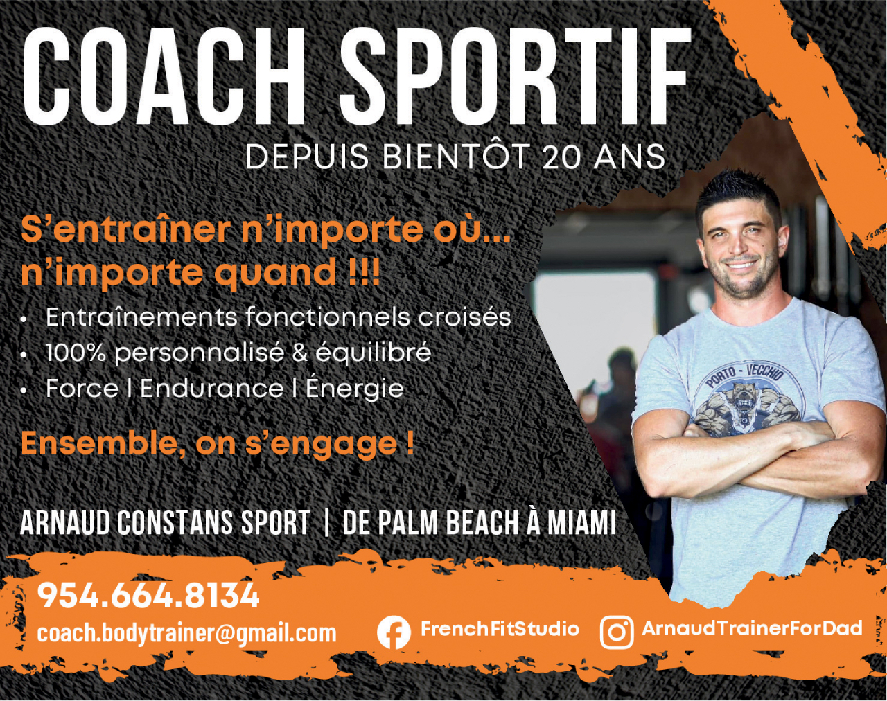 Arnaud Constans - Coach Sportif en Floride