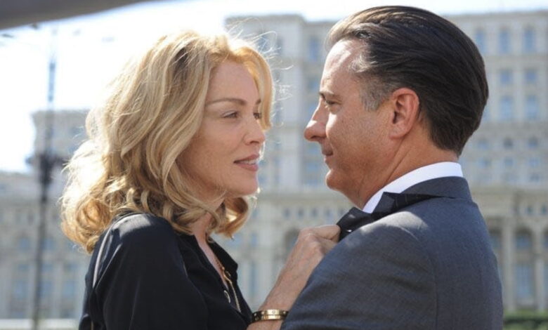 Sharon Stone et Andy Garcia film What About Love