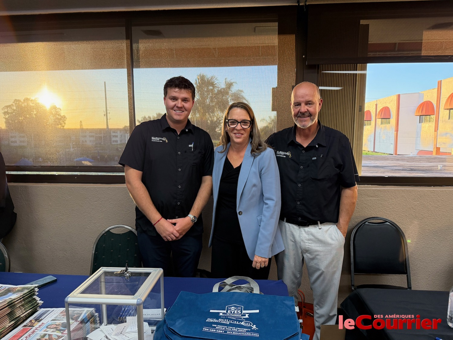 Joseph Paquet-Lamothe, Nathalie Lamothe et Mario Paquet de SCL Bouchard
