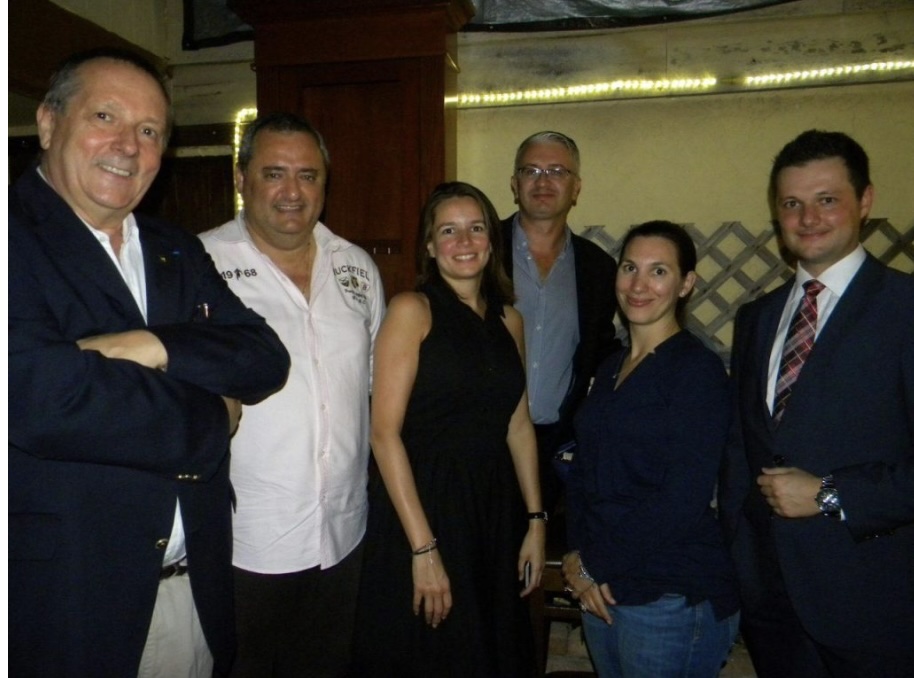 Réunion pour les chefs d'entreprises organisée à North Miami en 2015 par Le Courrier des Amériques et Aline Martin O'Brien